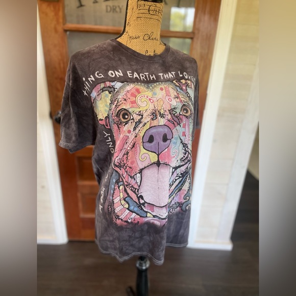 30 Tees Pitt Bull or Rottweiler Dog tie dye T-shirt size large - Picture 7 of 7
